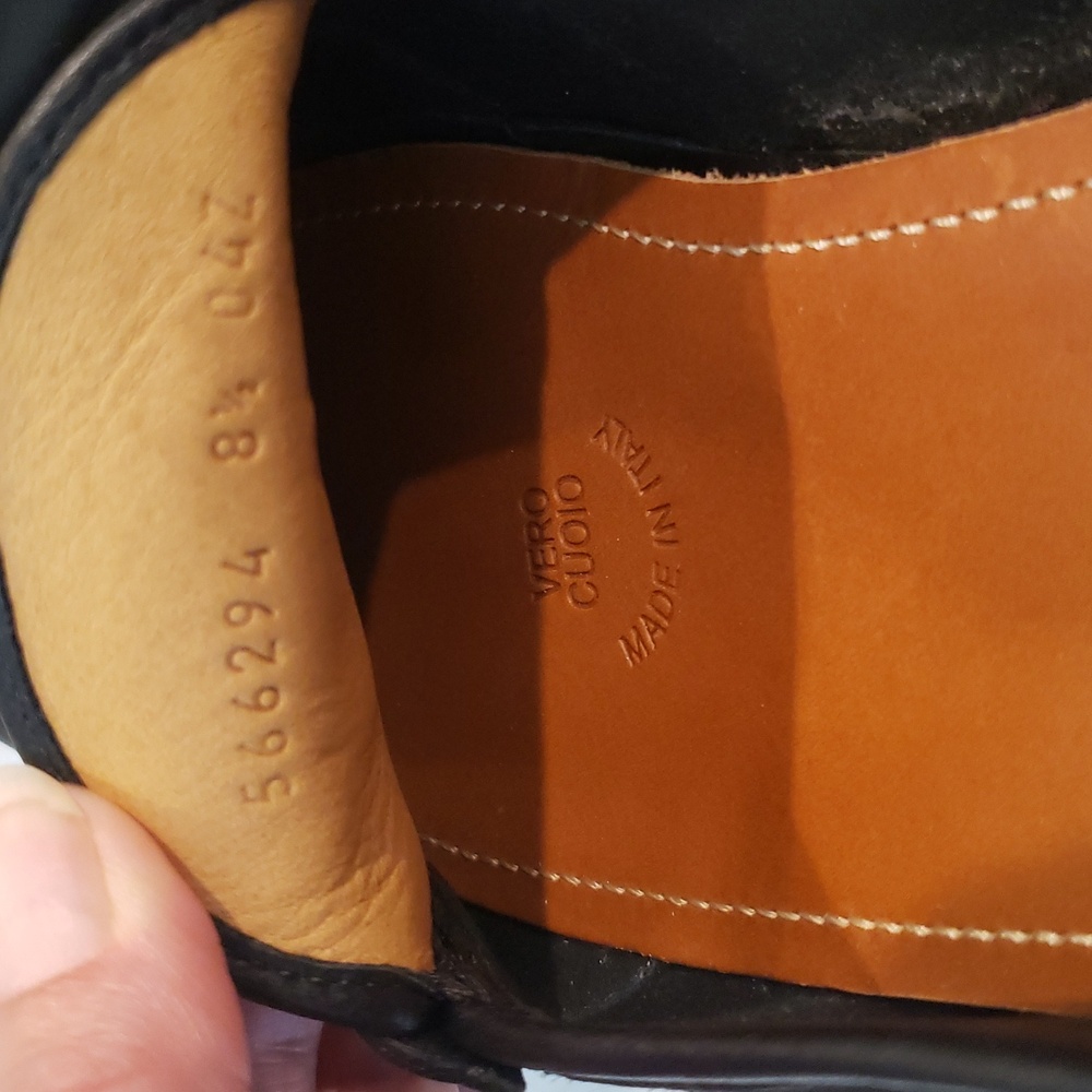 Gucci Black Leather Loafers for Men Size 8.5 NWOT - Picture 4 of 10